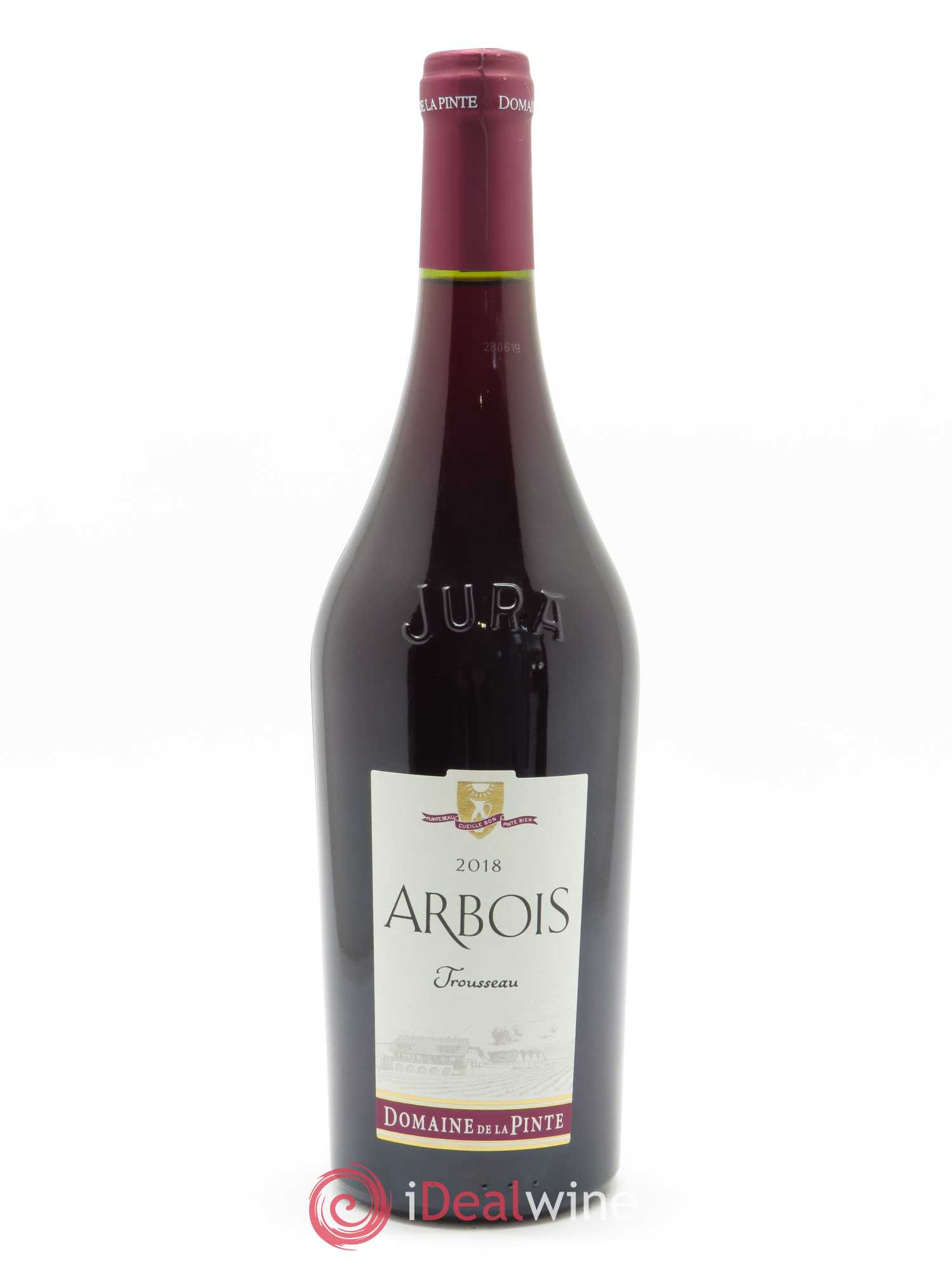 Arbois Trousseau Domaine de la Pinte  2018 - Lot de 1 Bouteille