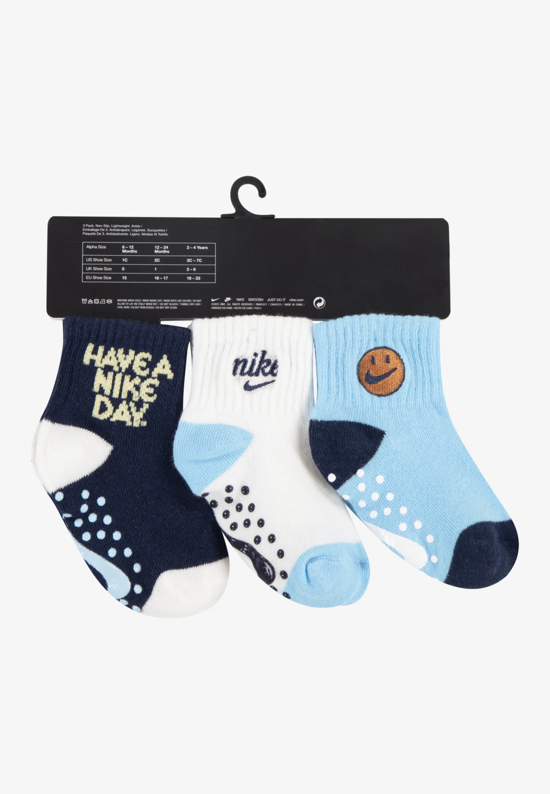 Nike Sportswear GRIPPER UNISEX PACK DE 3 - Calcetines