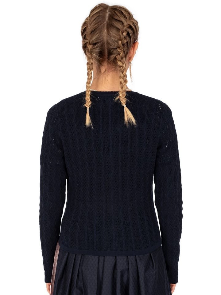 OS-Trachten Strickjacke 457000-7019 in marine günstig kaufen