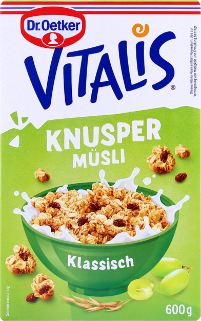 Dr. Oetker Vitalis Knuspermüsli klassisch