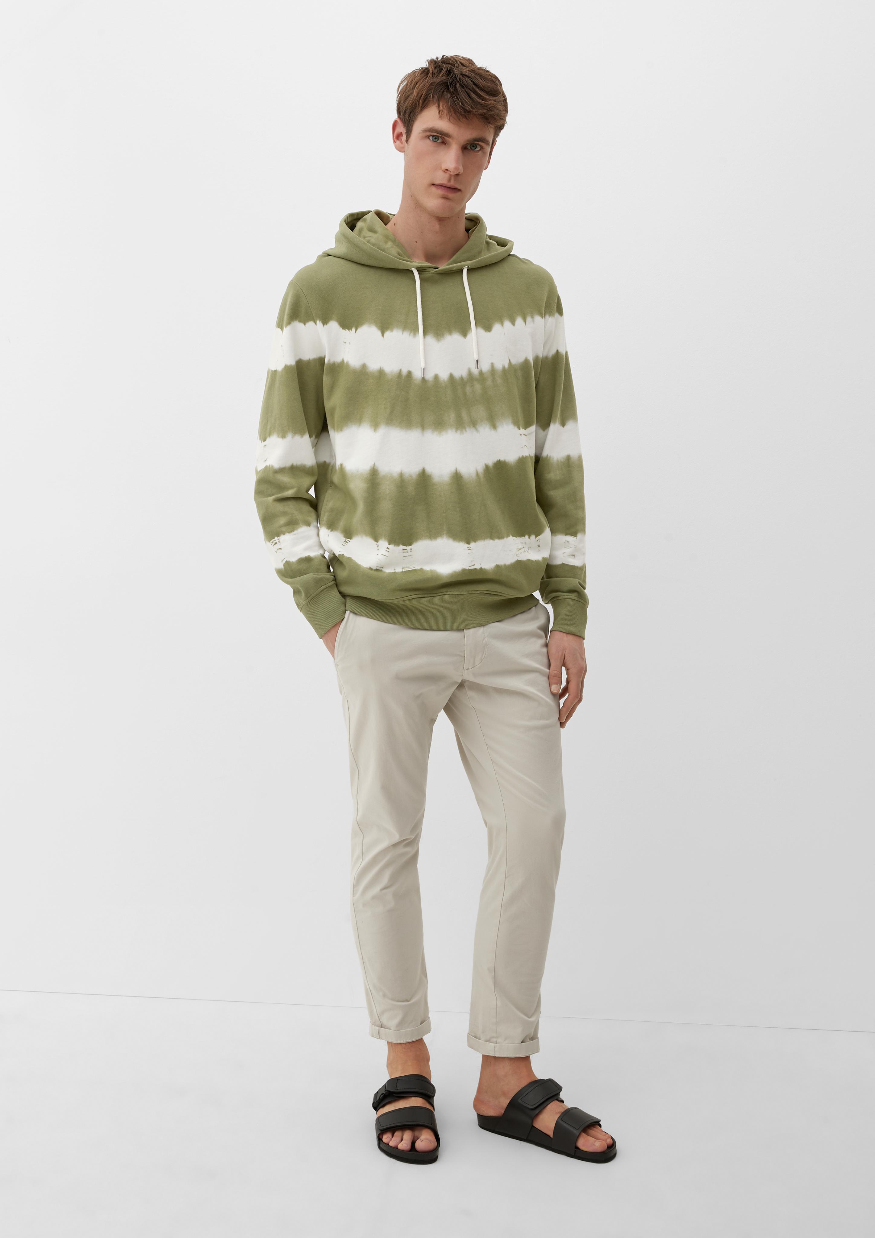 Hoodie mit Streifenmuster  2129497-78D1