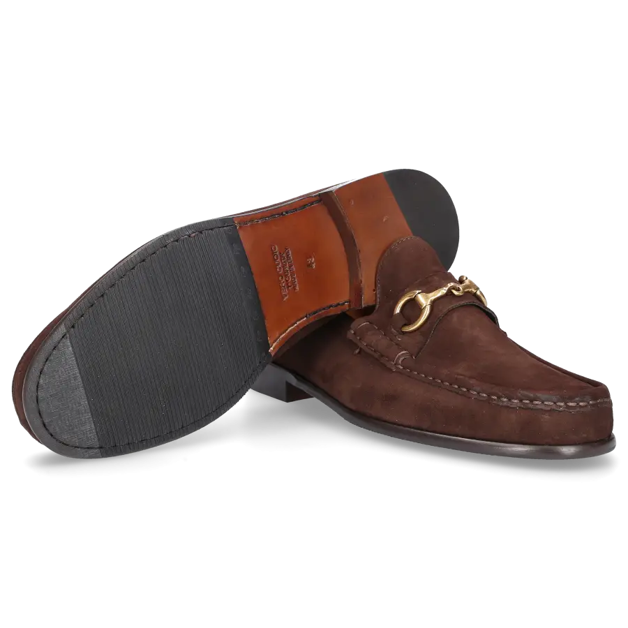 EN AVANT - Loafer 92U92 DAMINA Veloursleder - braun