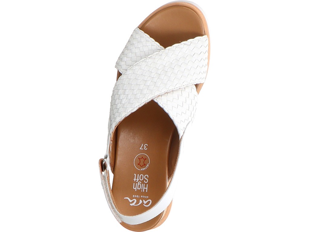 ARA Sling-Pumps weiss Valencia Sandale weiß