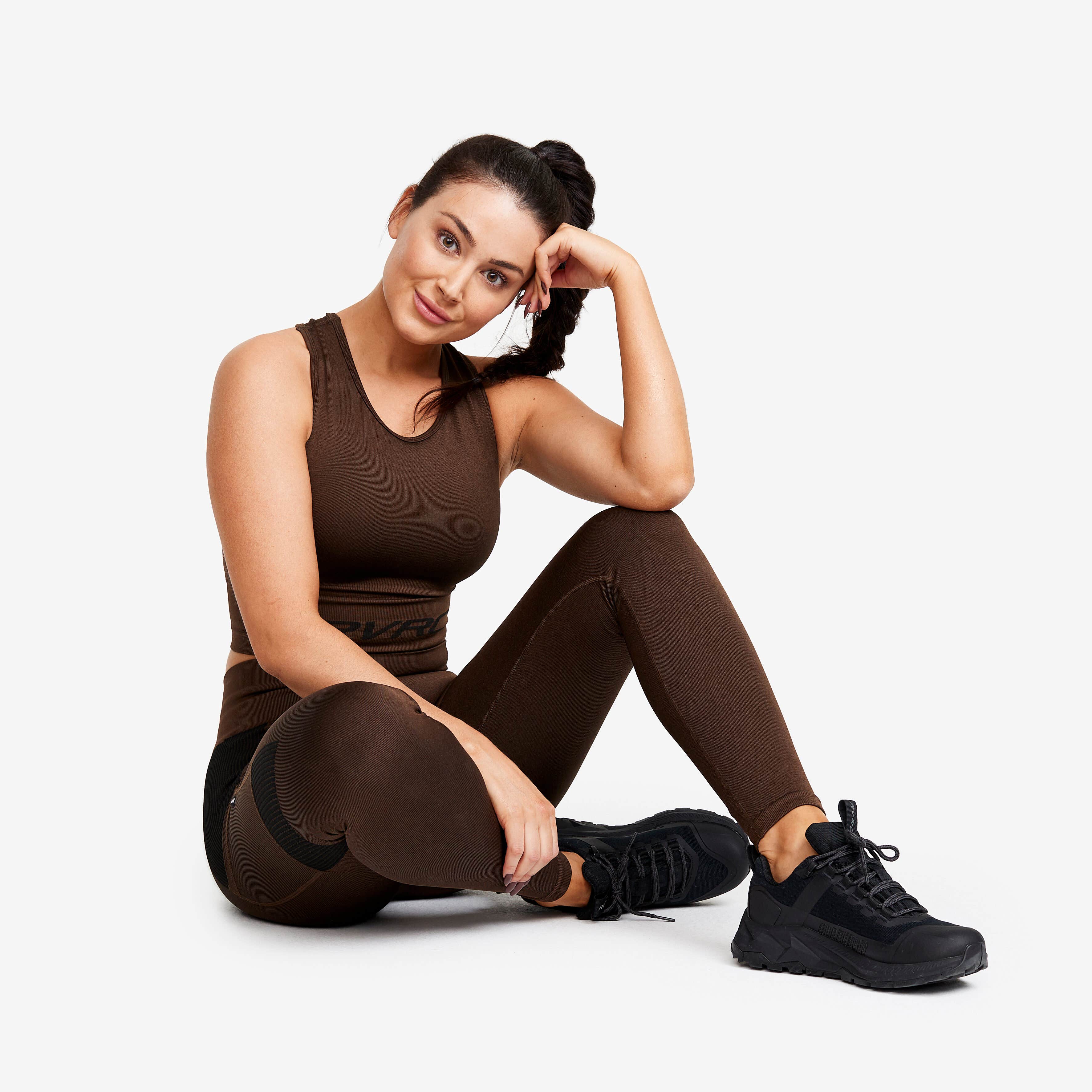 Descent Seamless Top Femme Chocolate Chip