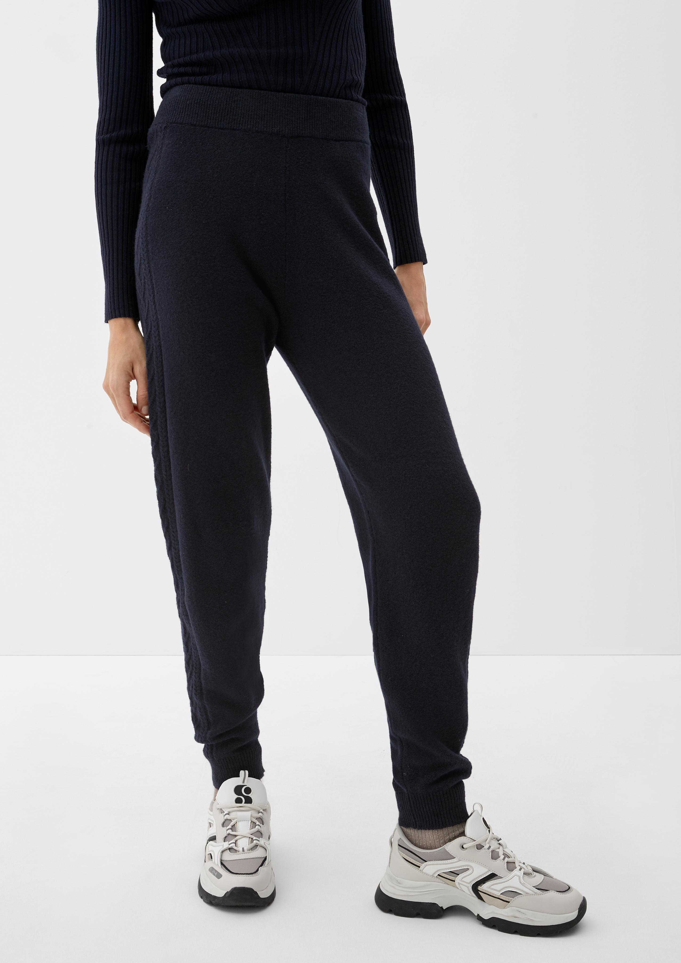 Regular: Strickhose mit Zopfmuster  2124332-5959