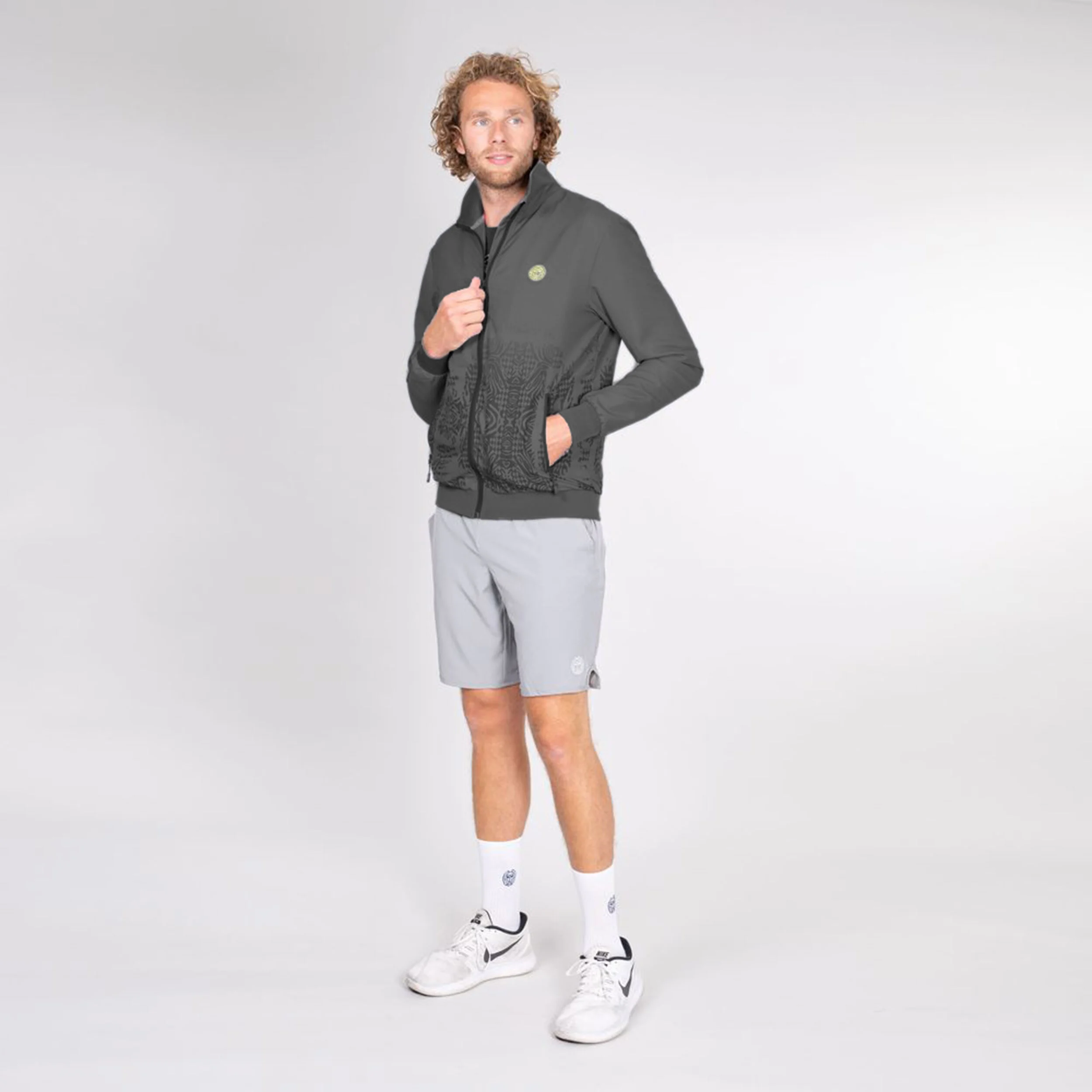 Lynel Tech Trainingsjacke Herren - Grau