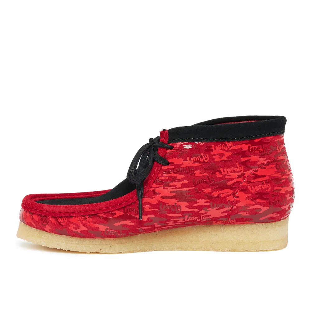 Clarks x Popcaan Wallabee Boot 26175816 / rot