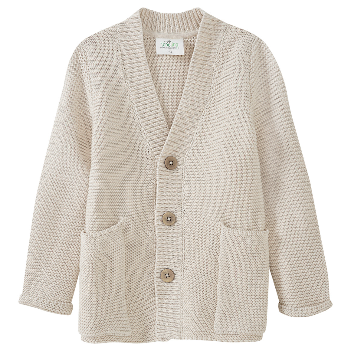 Kinder Strickjacke mit 2 Taschen