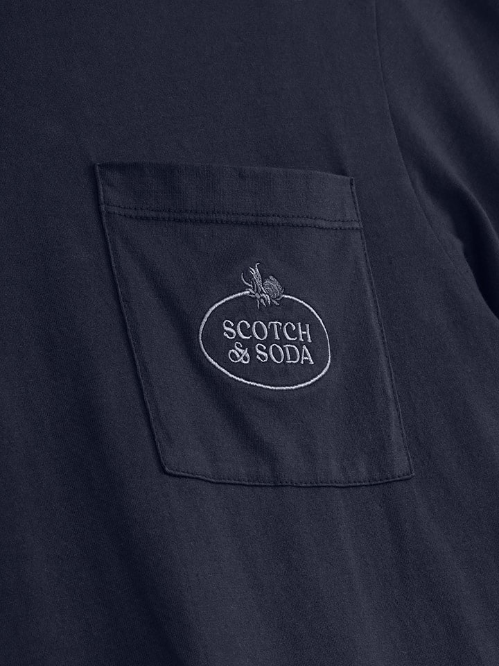 Scotch & Soda Shirt in Dunkelblau günstig kaufen