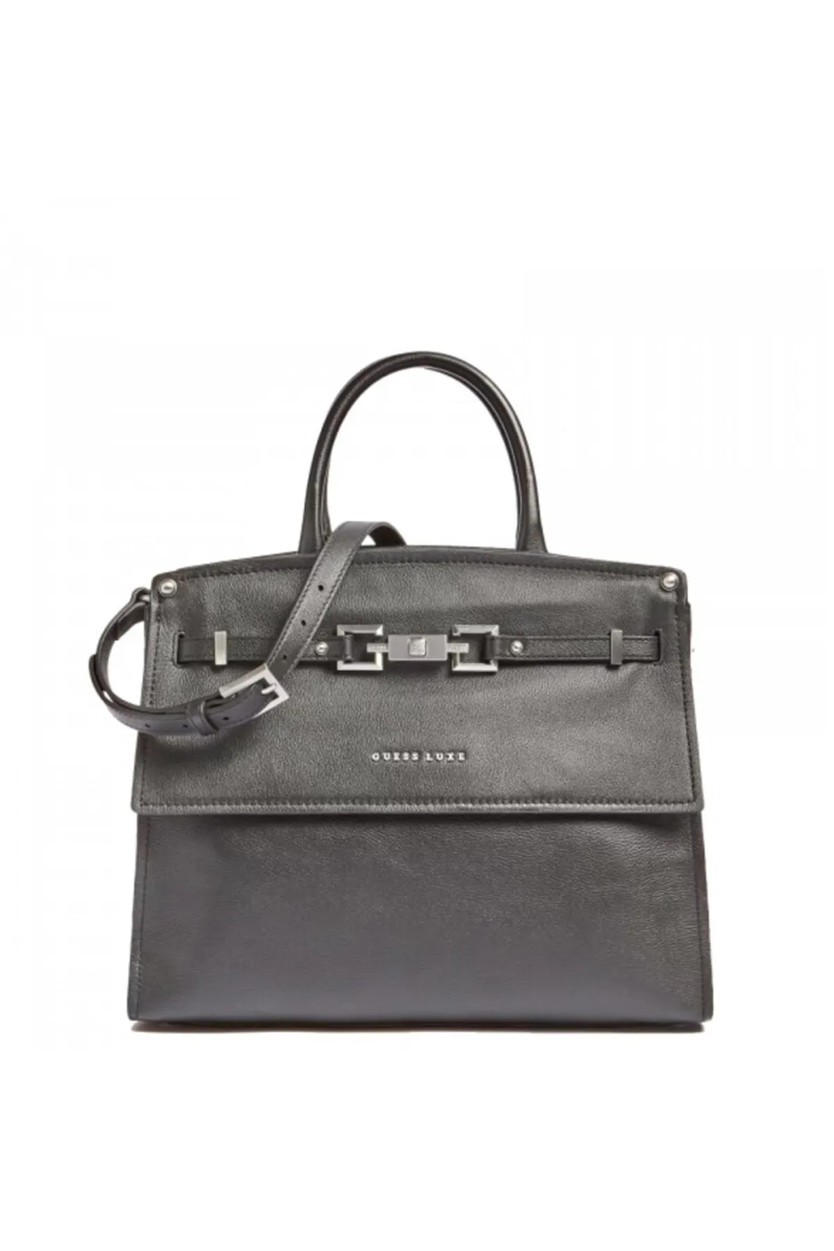 Guess  Megan Satchel Bla - Schwarz