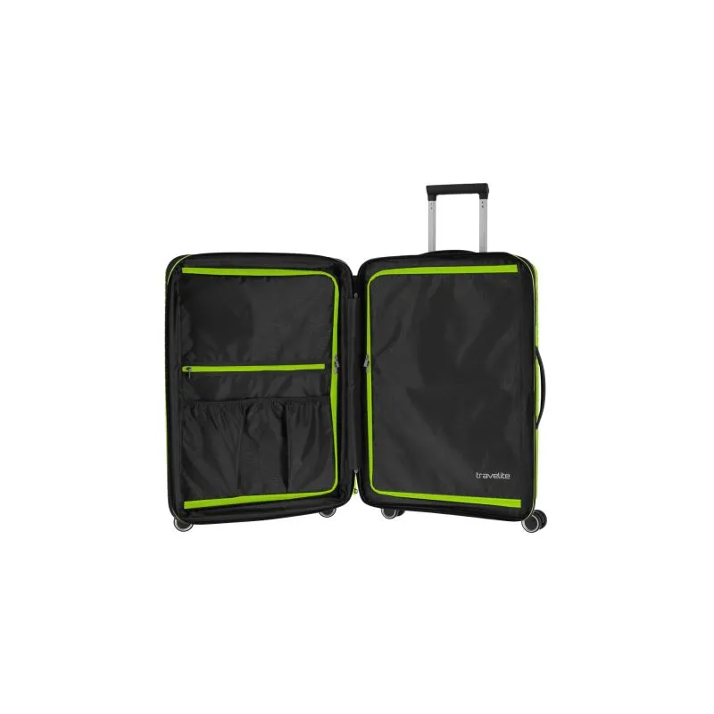 Travelite ORBITA Trolley M (67cm) mit 4 Rollen - Limone