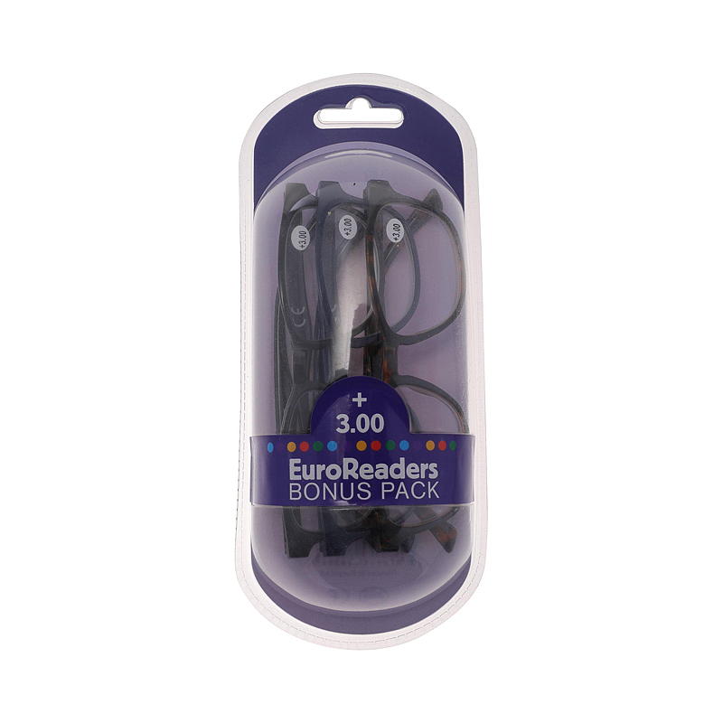 Lesebriller 3-pk