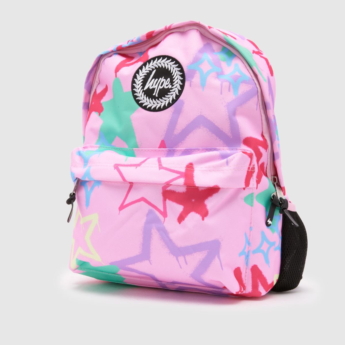 Hype rosa graffiti stjärnor ryggsäck