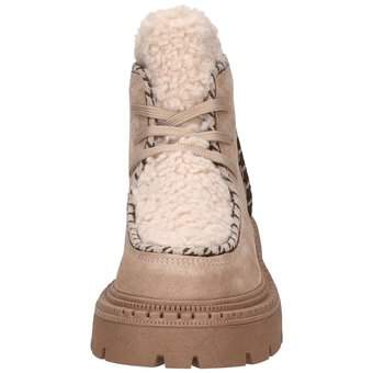 2Go Fashion Schürstiefelette in beige