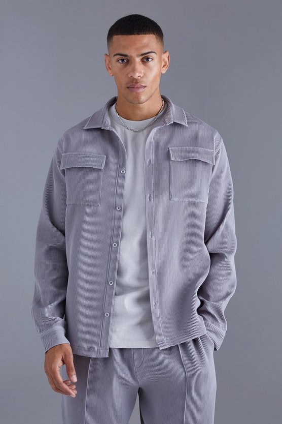 Langärmliges Overshirt