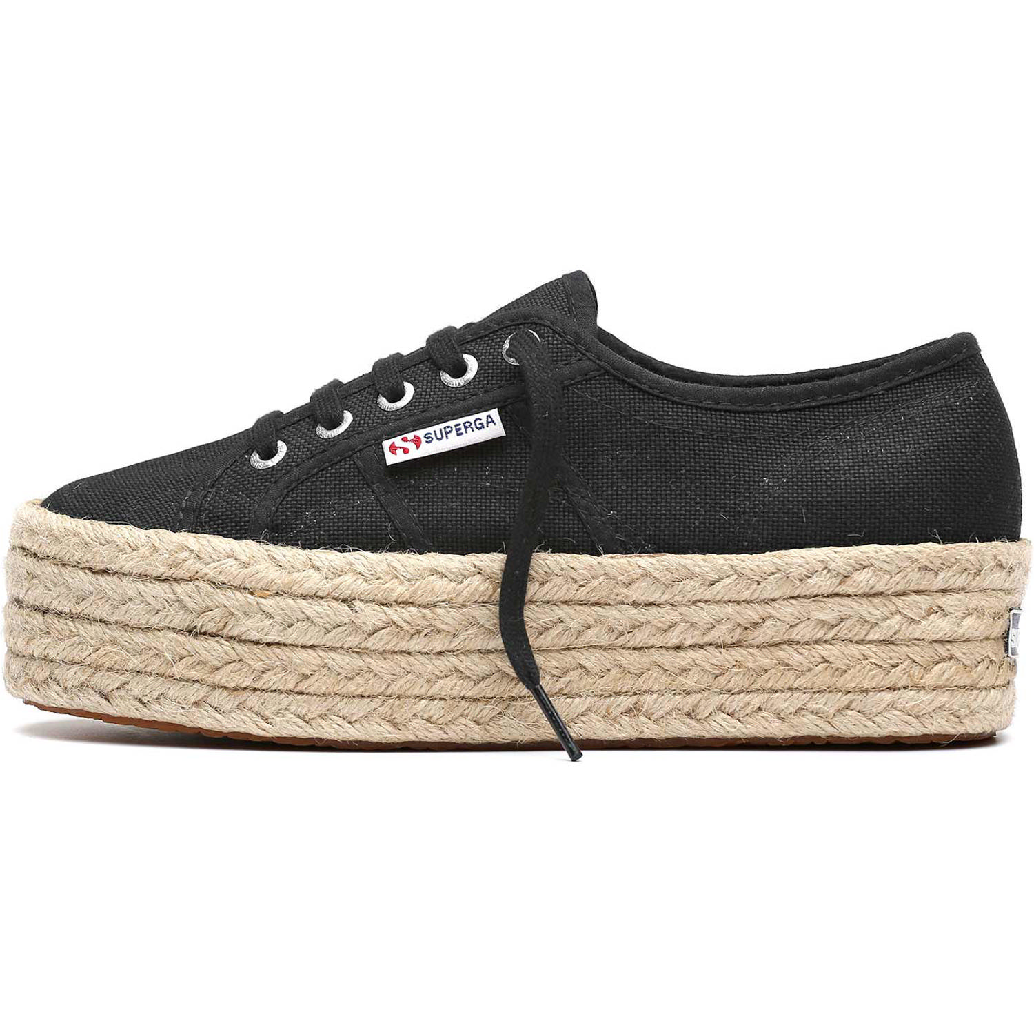 Superga 2790 Cotropew S0099Z0, Sneakers Low, Damen, Schwarz