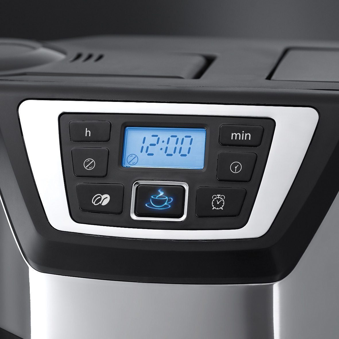 RUSSELL HOBBS Kaffeemaschine mit Mahlwerk Victory Grind & Brew 22000-56, 1,5l Kaffeekanne, Permanentfilter, Digital