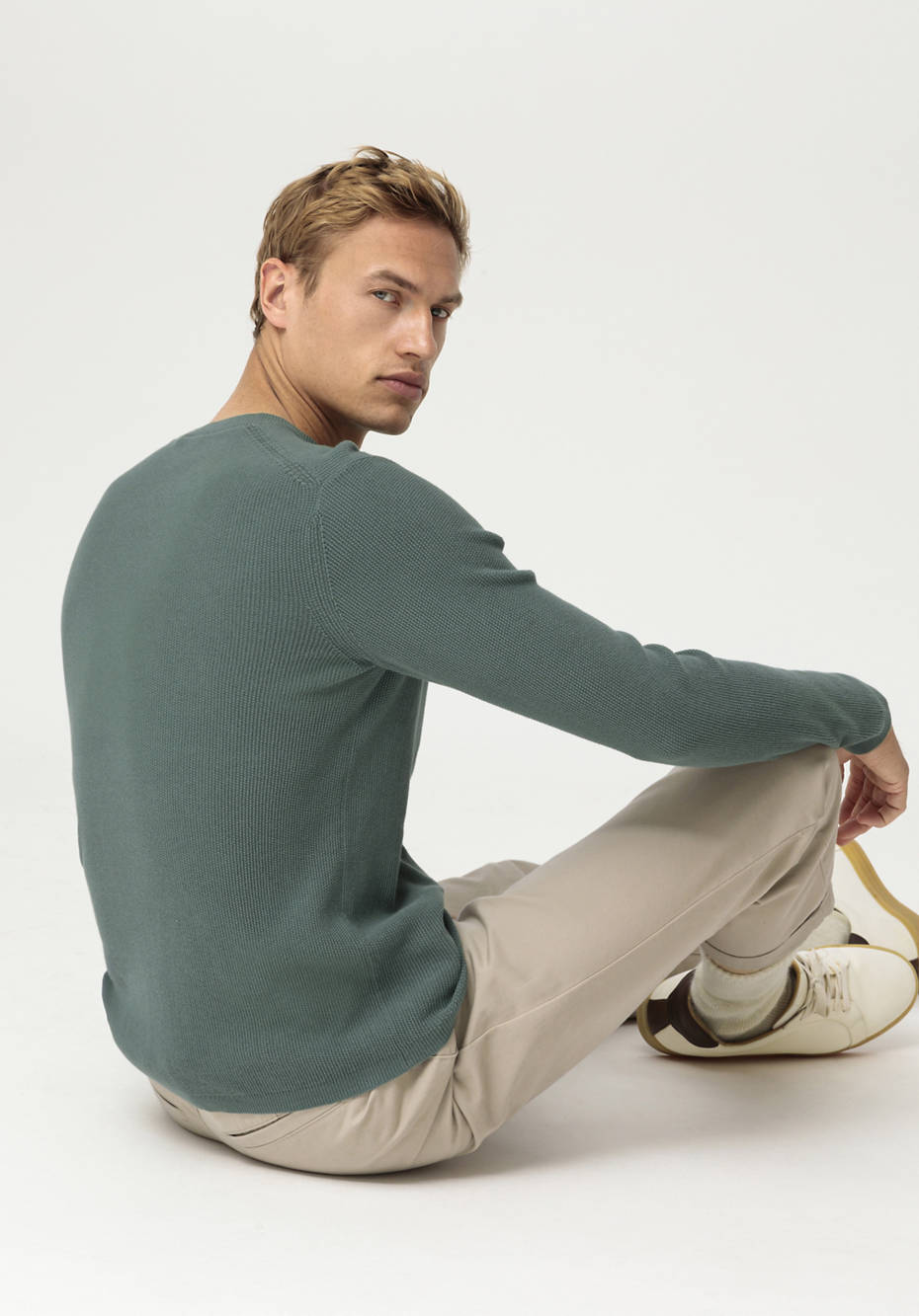 Pullover aus reiner Bio-Baumwolle