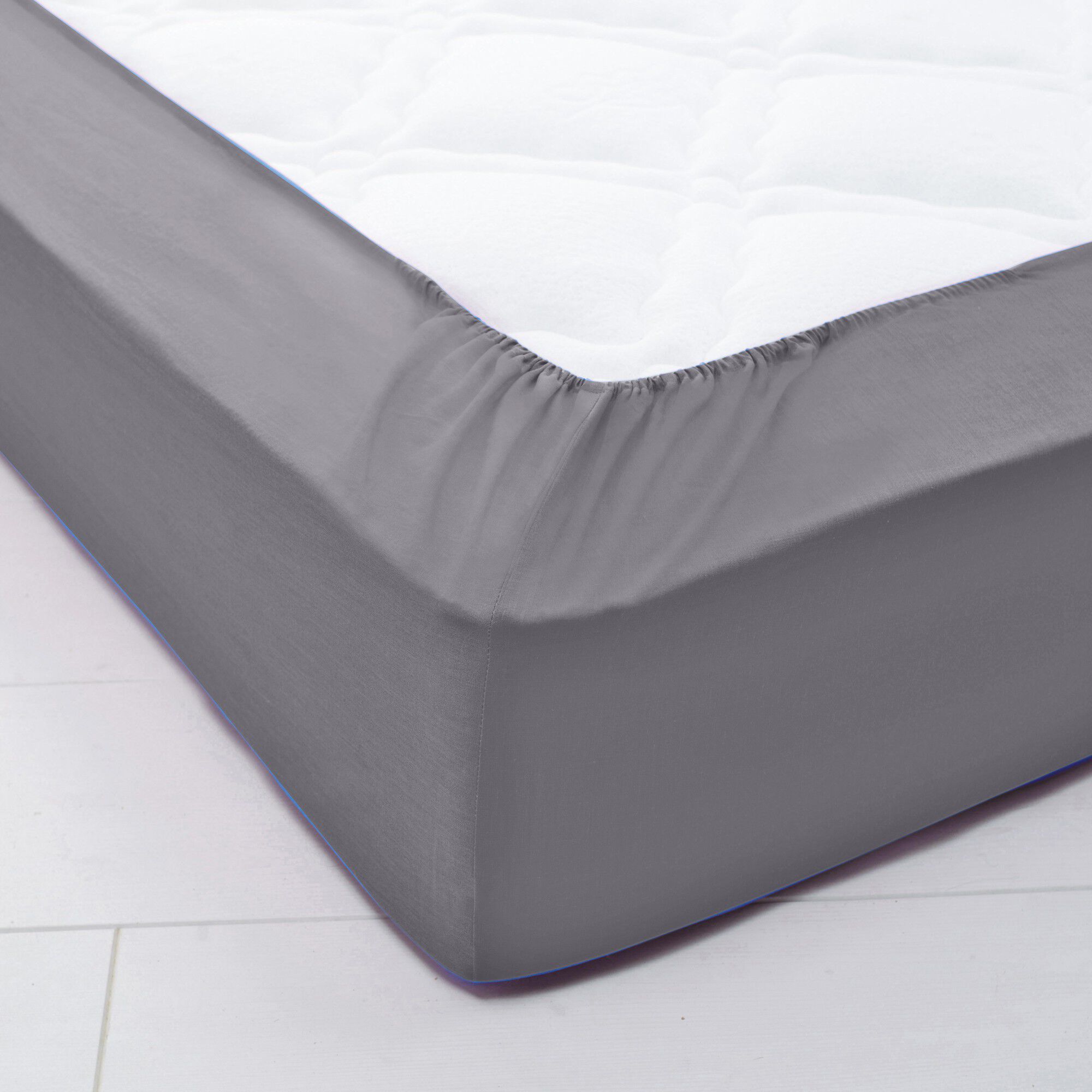 Drap-housse uni jersey bonnet 40 cm