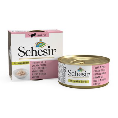 Sparpaket Schesir in Brühe 24 x 70 g