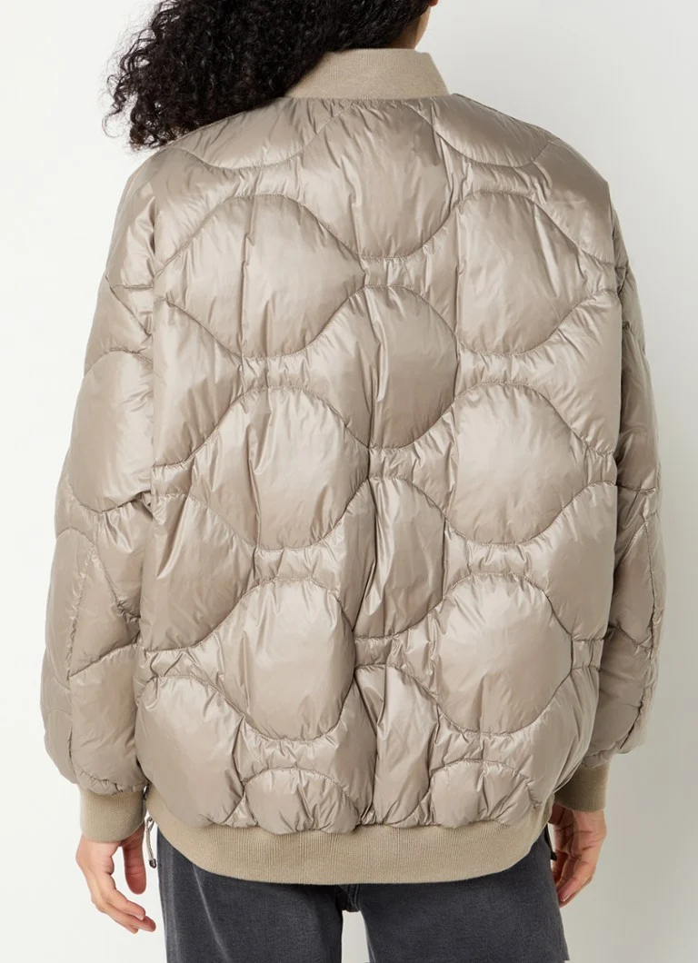 Giacca bomber trapuntata reversibile Parajumpers con imbottitura in piuma