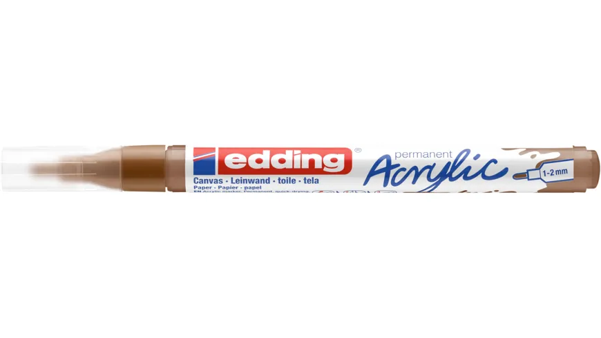 edding Acrylmarker 5300 fein haselnuss haselnuss