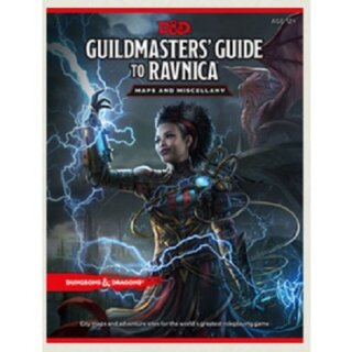 D&D RPG Guildmasters Guide to Ravnica RPG Maps and Miscellany (EN)