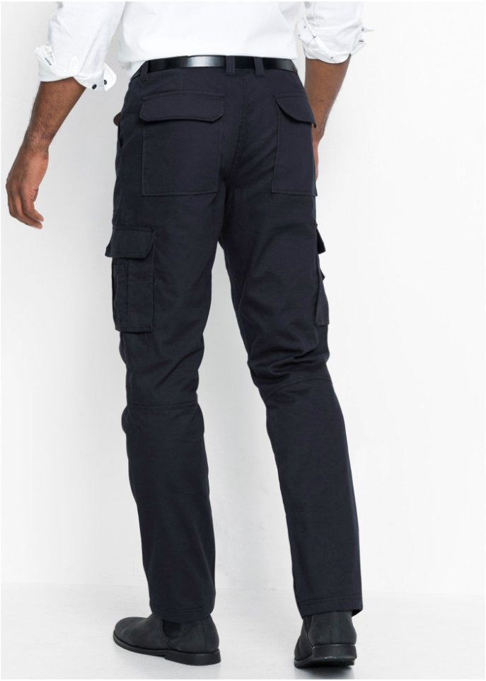 Loose Fit Thermo-Cargohose m. Teflonausrüstung, Straight
