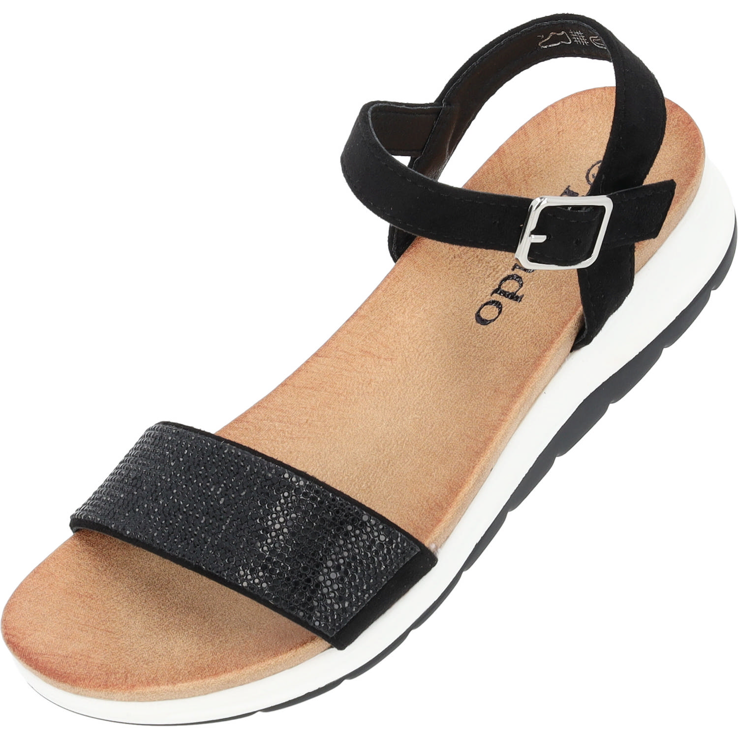 Palado Notan, Sandalen, Damen, Schwarz