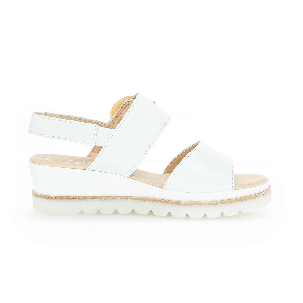 Gabor fashion Keilsandalette weiß