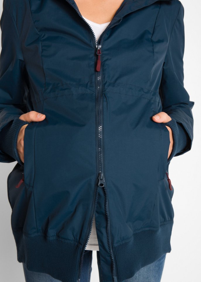 Umstandsjacke mit Babyeinsatz