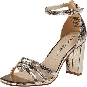 piece of mind Sandale in gold