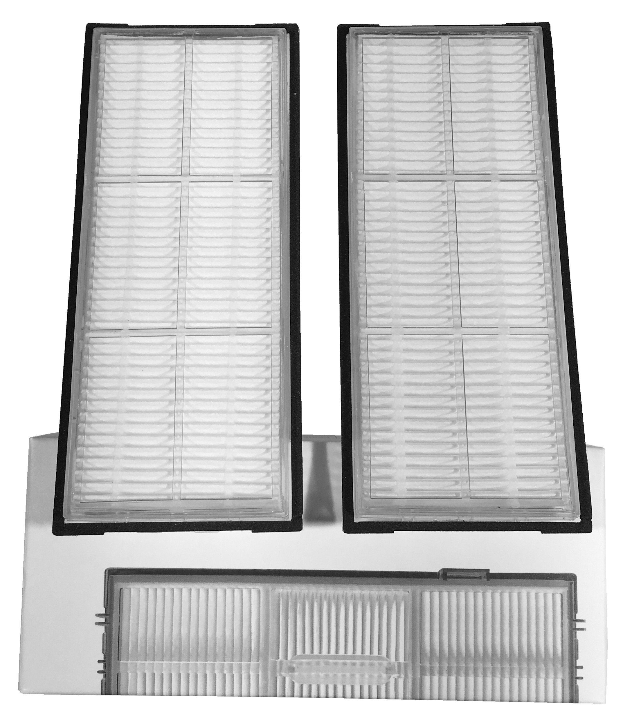 Comedes Saugroboter Zubehör-Set 24 teilig, weiß, Zubehör für Xiaomi Roborock S7 S7+ S7 Plus S7 MaxV S7 Pro S7 MaxV Ultra T7 T7S Plus Saugroboter, (Sparset, 24-tlg)