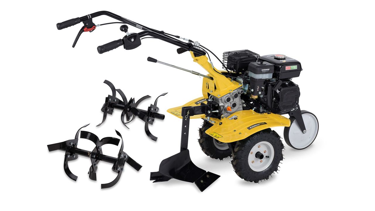 Powerplus 2in1 Bodenhacke Motorhacke Bodenfräse 7217, 4200 W
