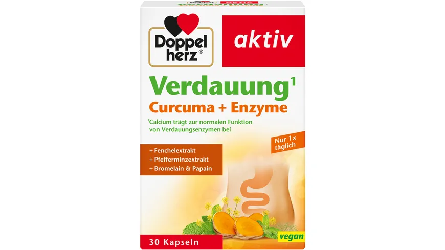 Doppelherz Verdauung Curcuma + Enzyme