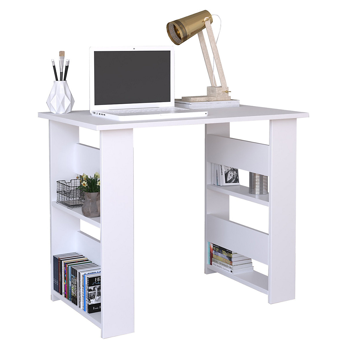 Holz Schreibtisch Computertisch Arbeitstisch Bürotisch Büro Tisch Efilo