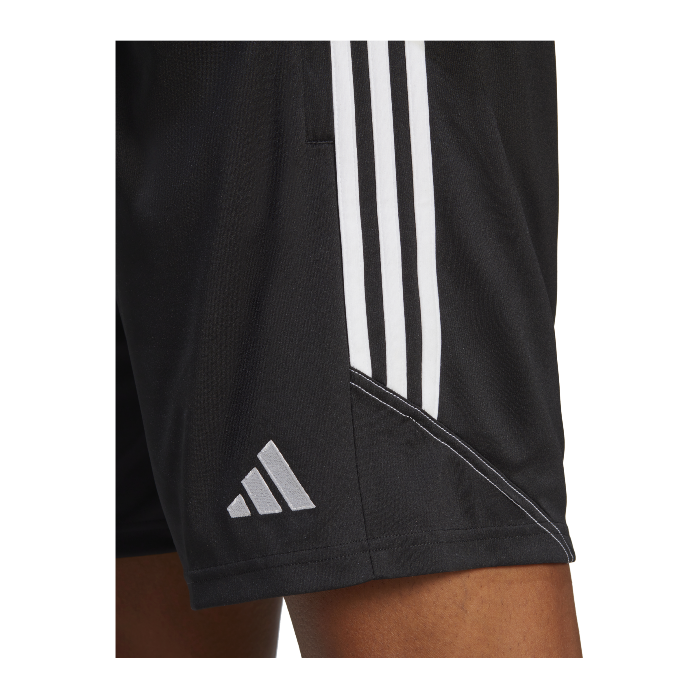 adidas Tiro 23 Short Schwarz Weiss