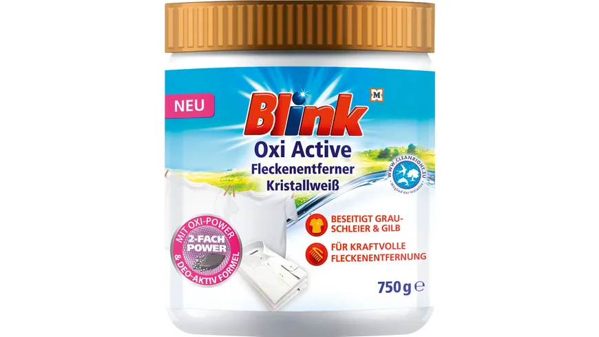Blink Oxi Active Fleckenentferner Kristallweiß 750 g