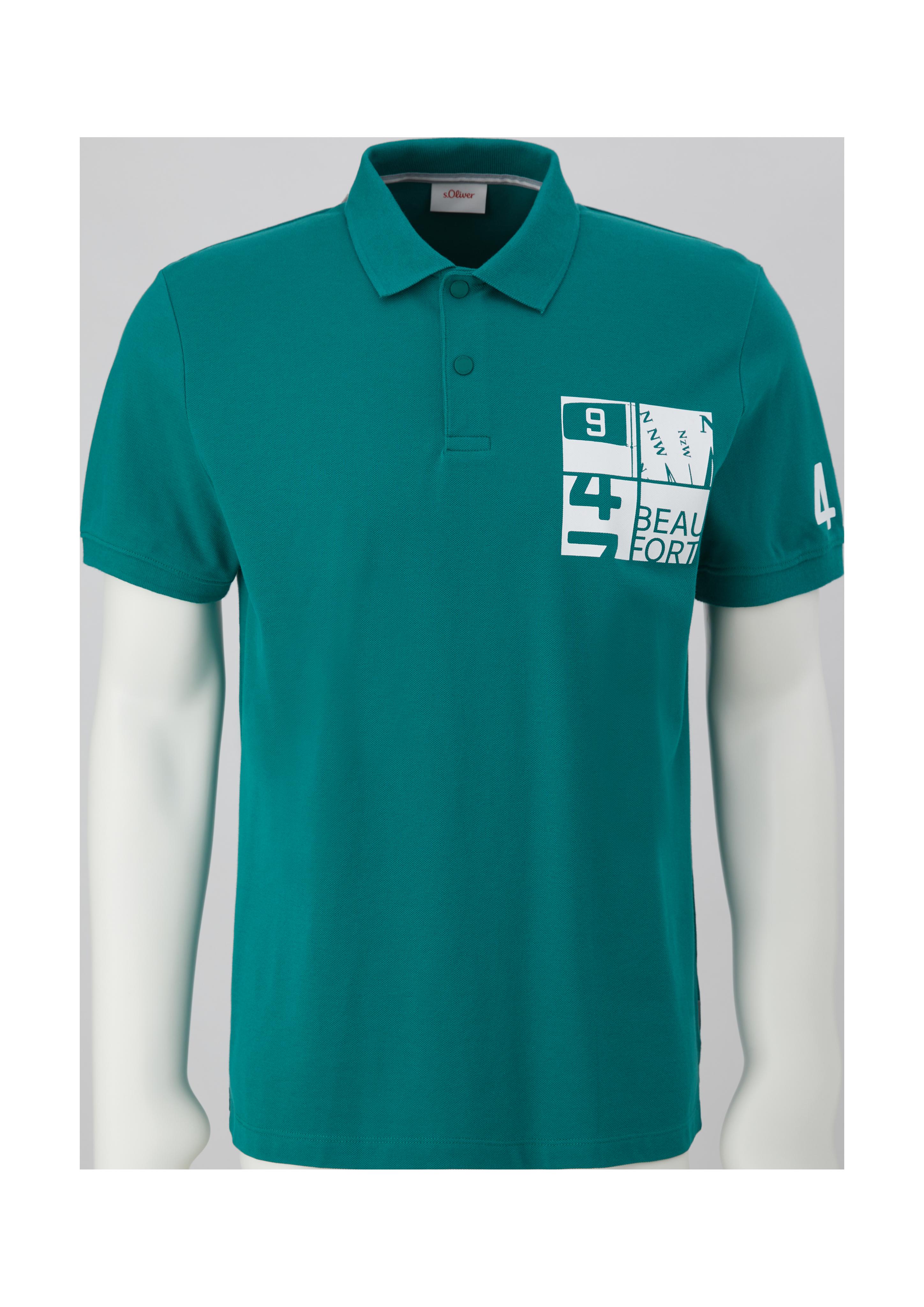 Poloshirt aus Baumwollstretch  2135699-76D1