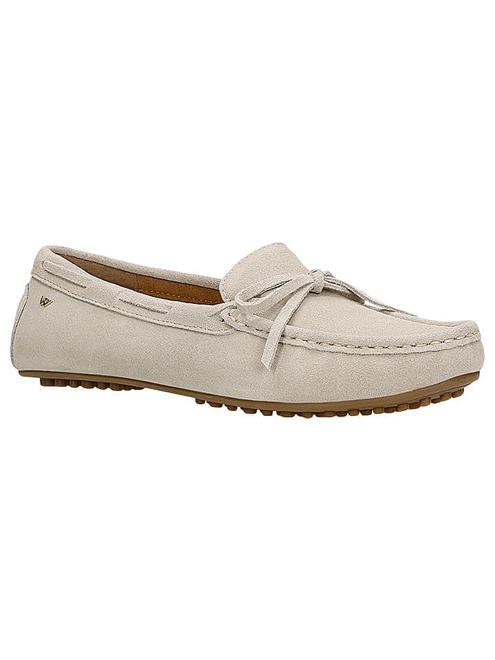 Wojas Leder-Mokassins in Beige günstig kaufen 37