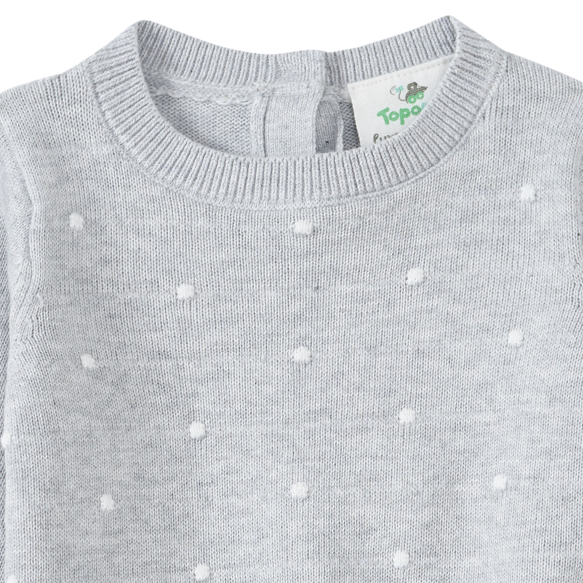 Newborn Strickpullover mit Punkte-Allover