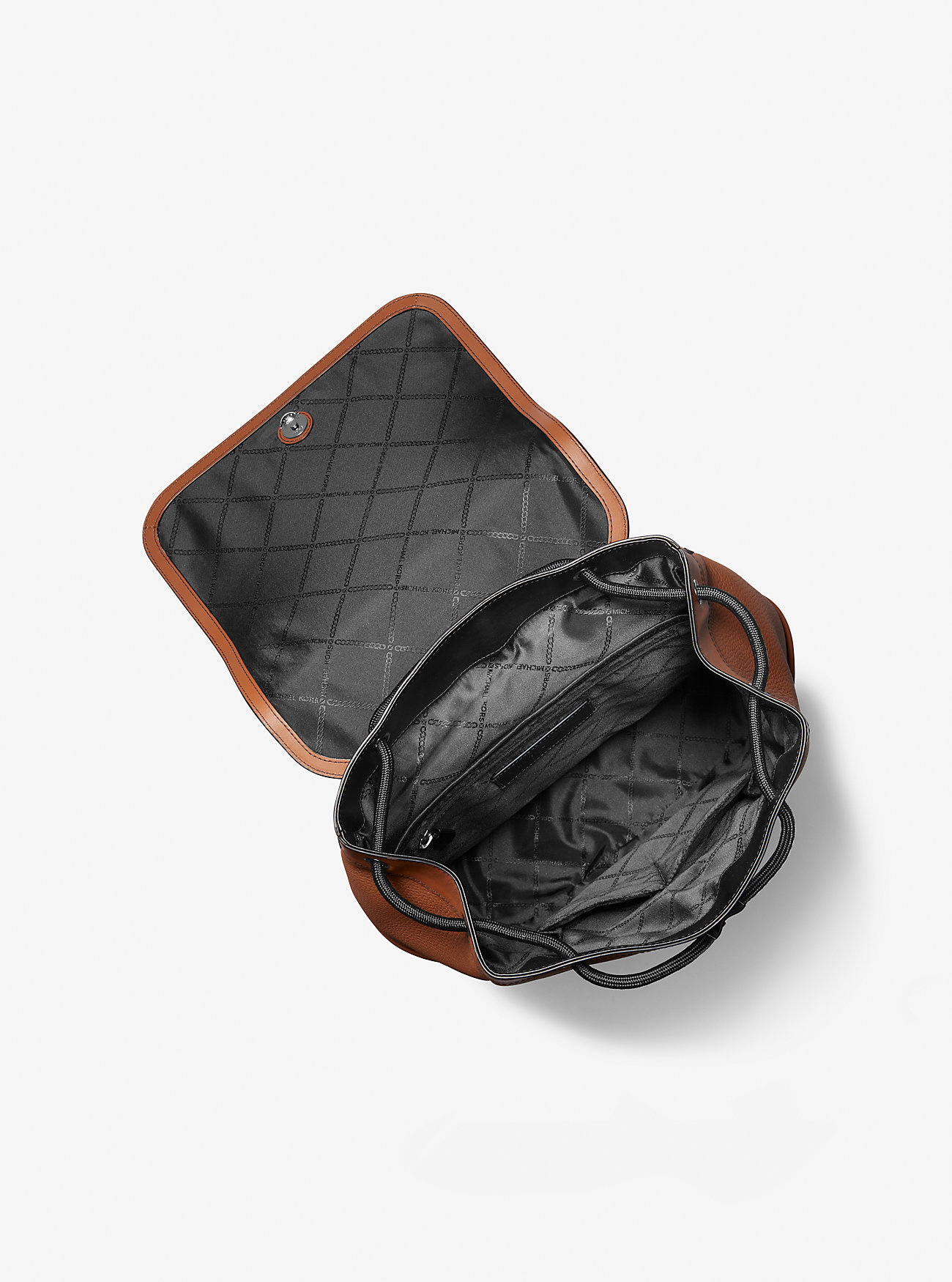 Hudson Pebbled Leather Utility-ryggsekk - BAGASJE