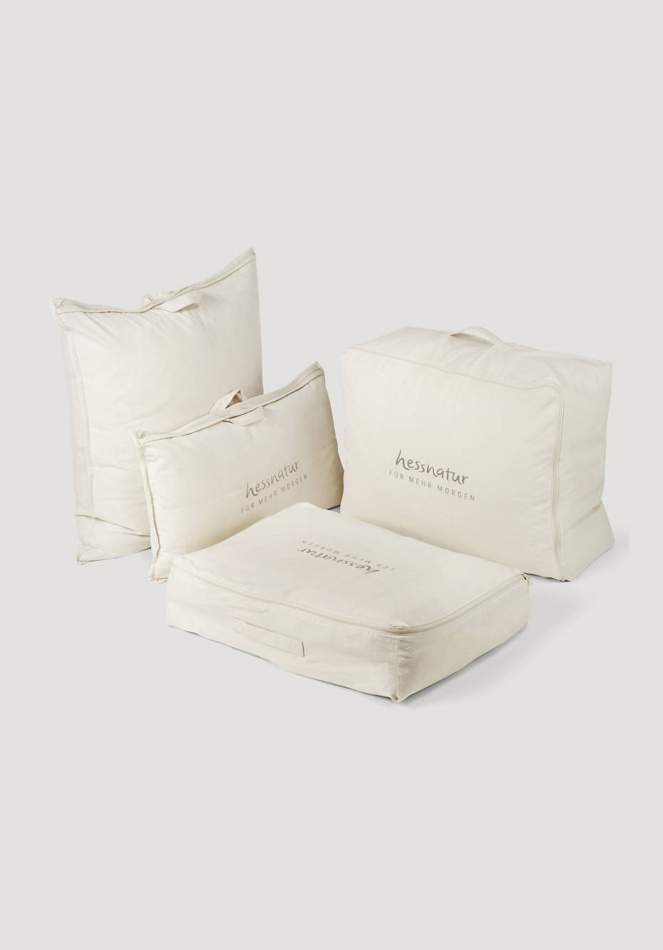 Bettwarentasche aus reiner Bio-Baumwolle