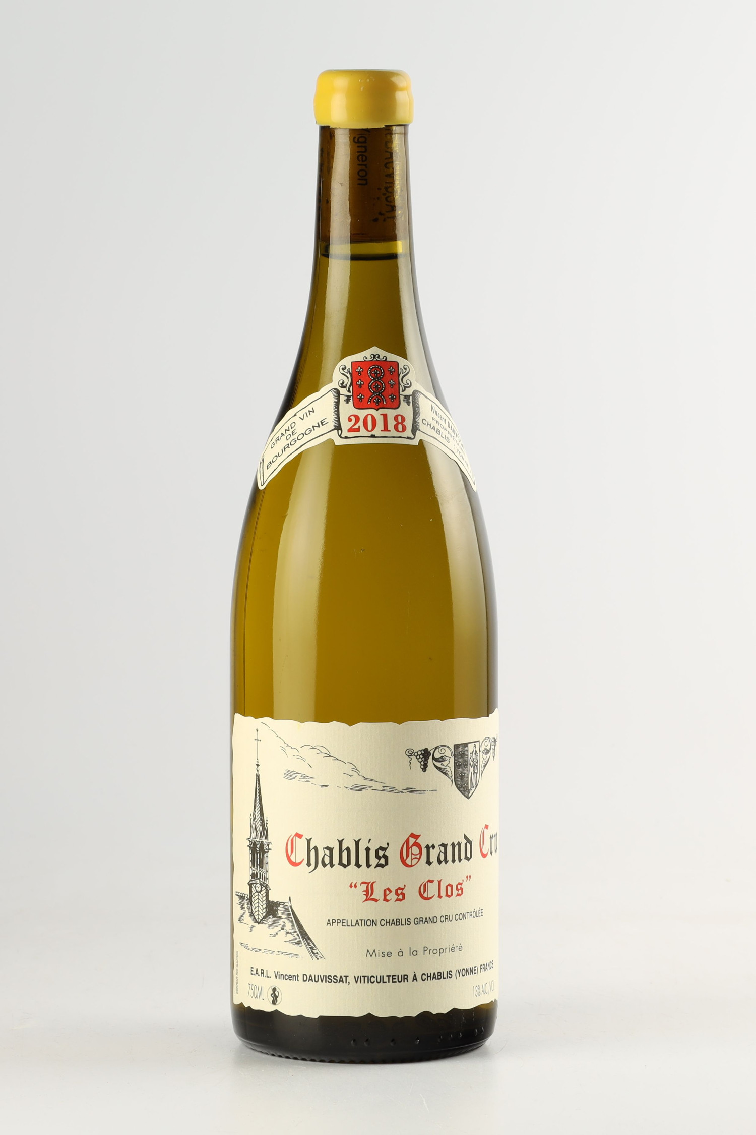Vincent Dauvissat Les Clos 2018, Chablis