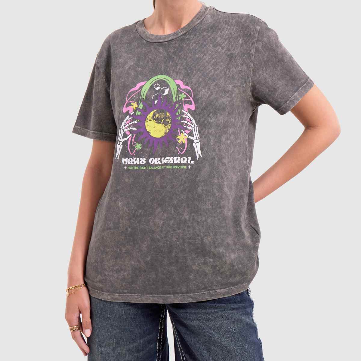 Vans – Svart t-shirt med logotyp och logotyp