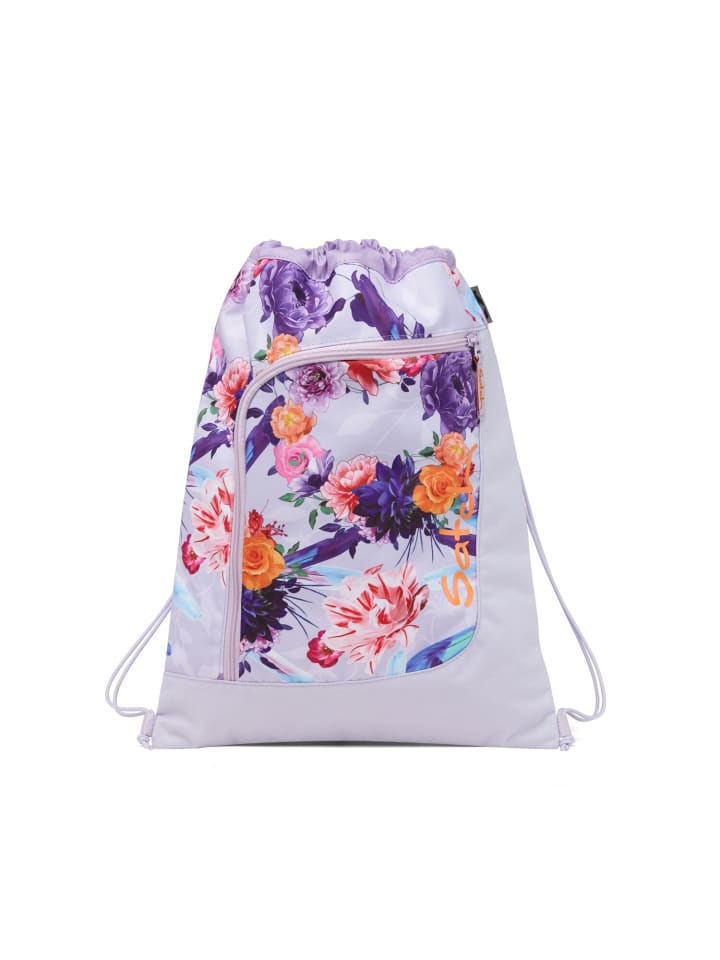 Satch Sportbeutel Endless Bloom in lila/rosa günstig kaufen onesize