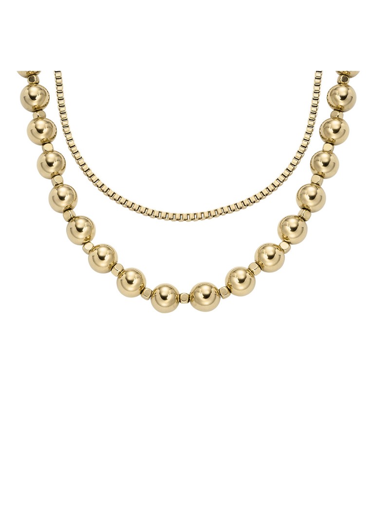 Fossil Beaded Necklace JA7248710
