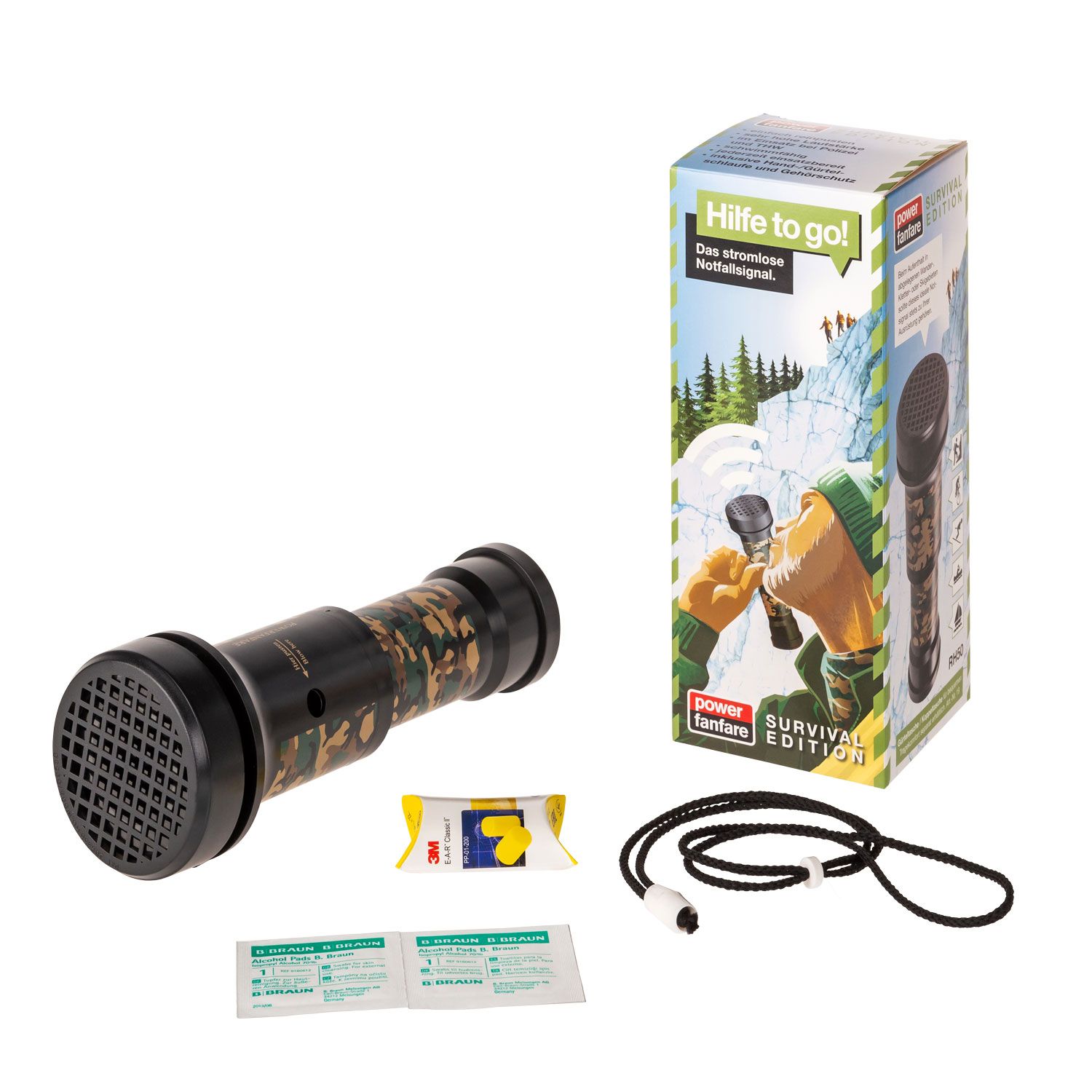 Not- und Warnsignal Fanfare RH50 Survival Edition