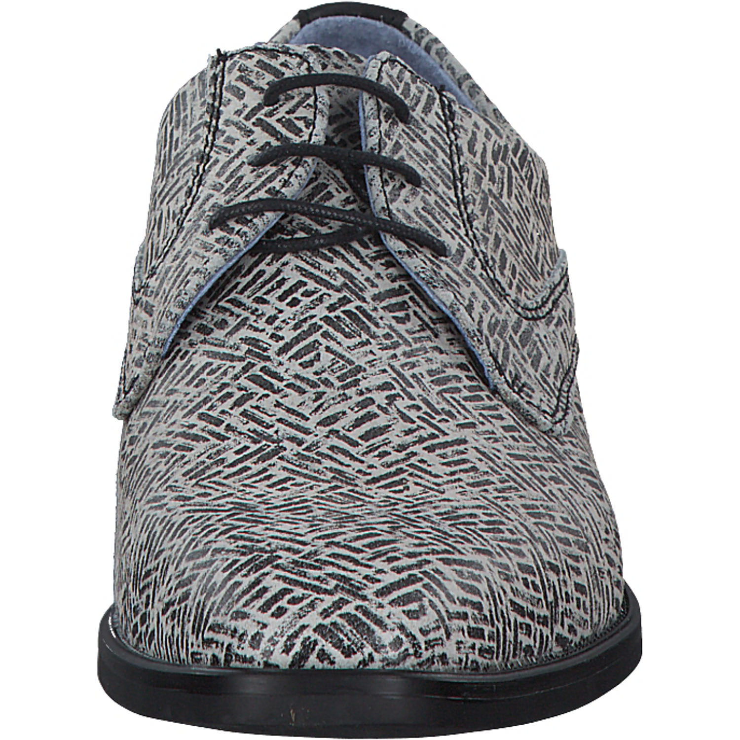 Shoes Unlimited 911 K2 0982B, Klassische Halbschuhe, Herren, weiß schwarz
