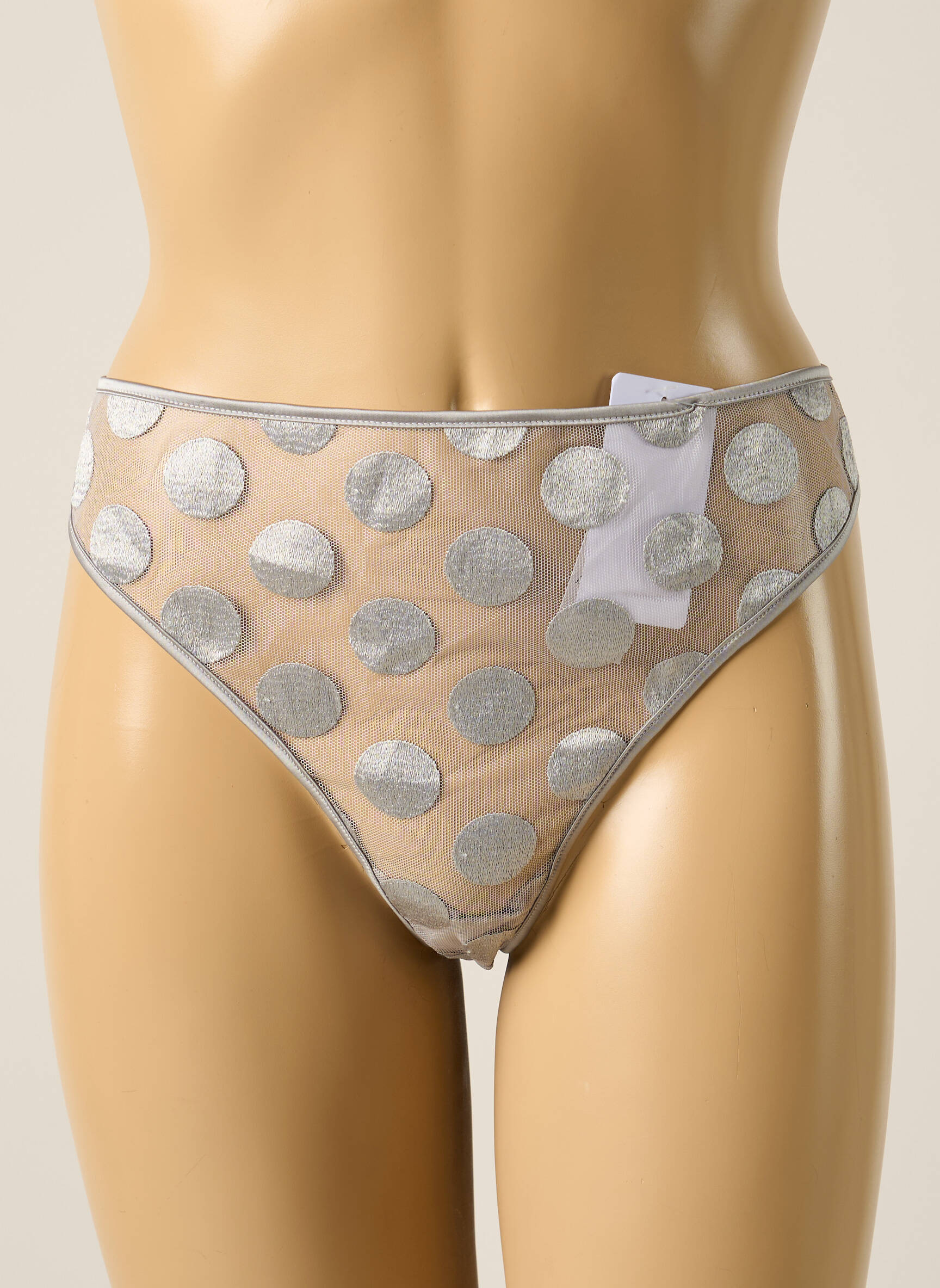 Simone Perele Tanga Femme couleur gris